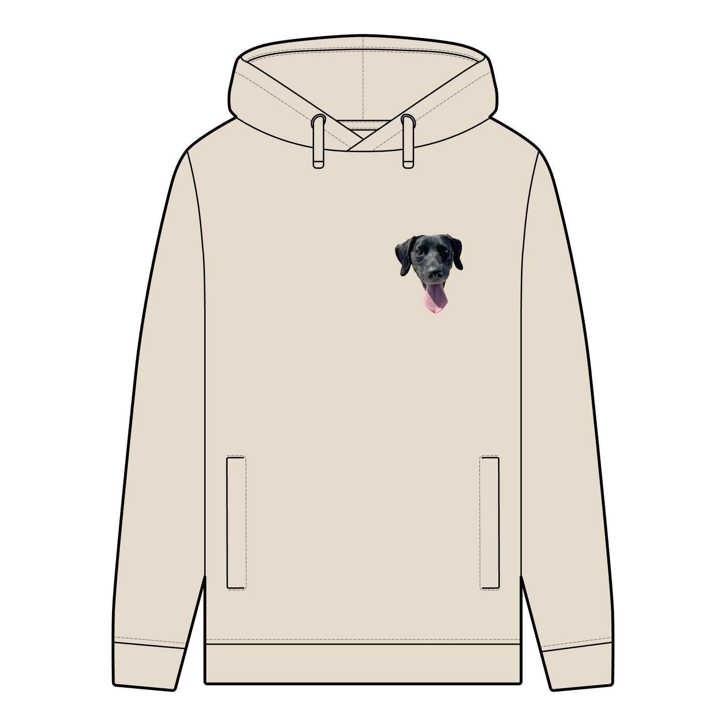 Dog Lover's Full Zip Hoodie, Pet Parent Gift, Cozy Animal Sweatshirt, Personalized Dog Apparel, Unisex Pet Hoodie