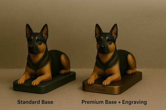 Custom Dog Tributes: How a 3D-Printed Figurine Keeps Your Dog’s Memory Alive