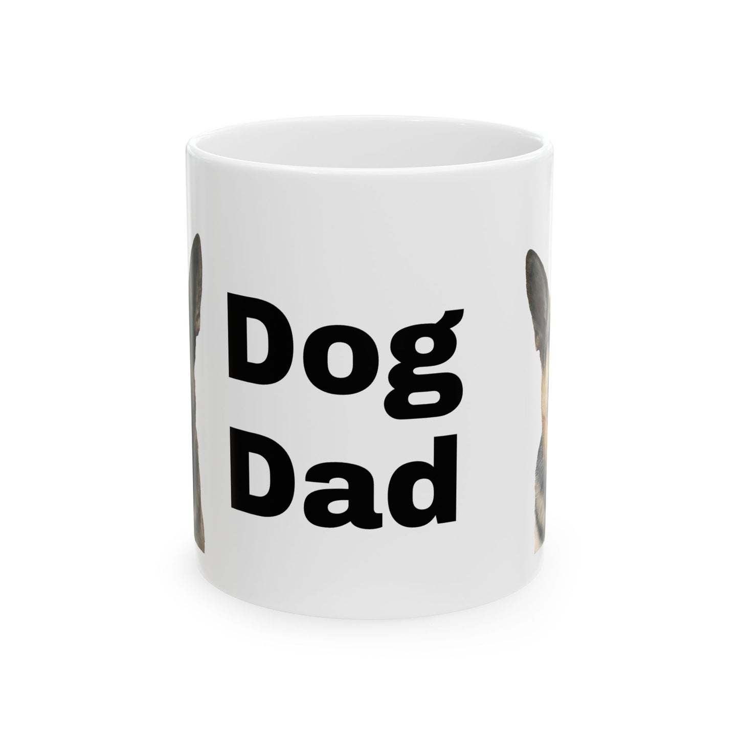 Custom Dog Dad Ceramic Mug