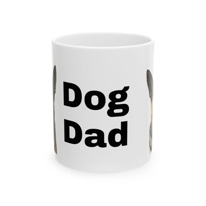 Custom Dog Dad Ceramic Mug