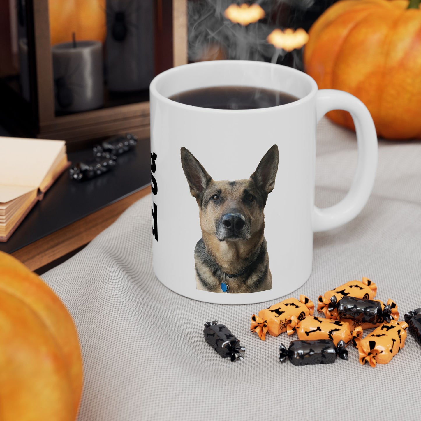 Custom Dog Dad Ceramic Mug