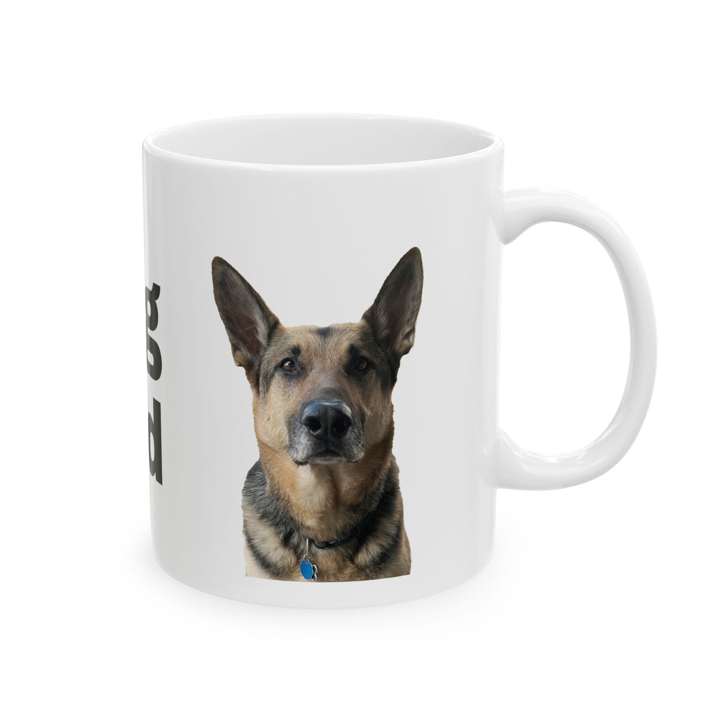 Custom Dog Dad Ceramic Mug
