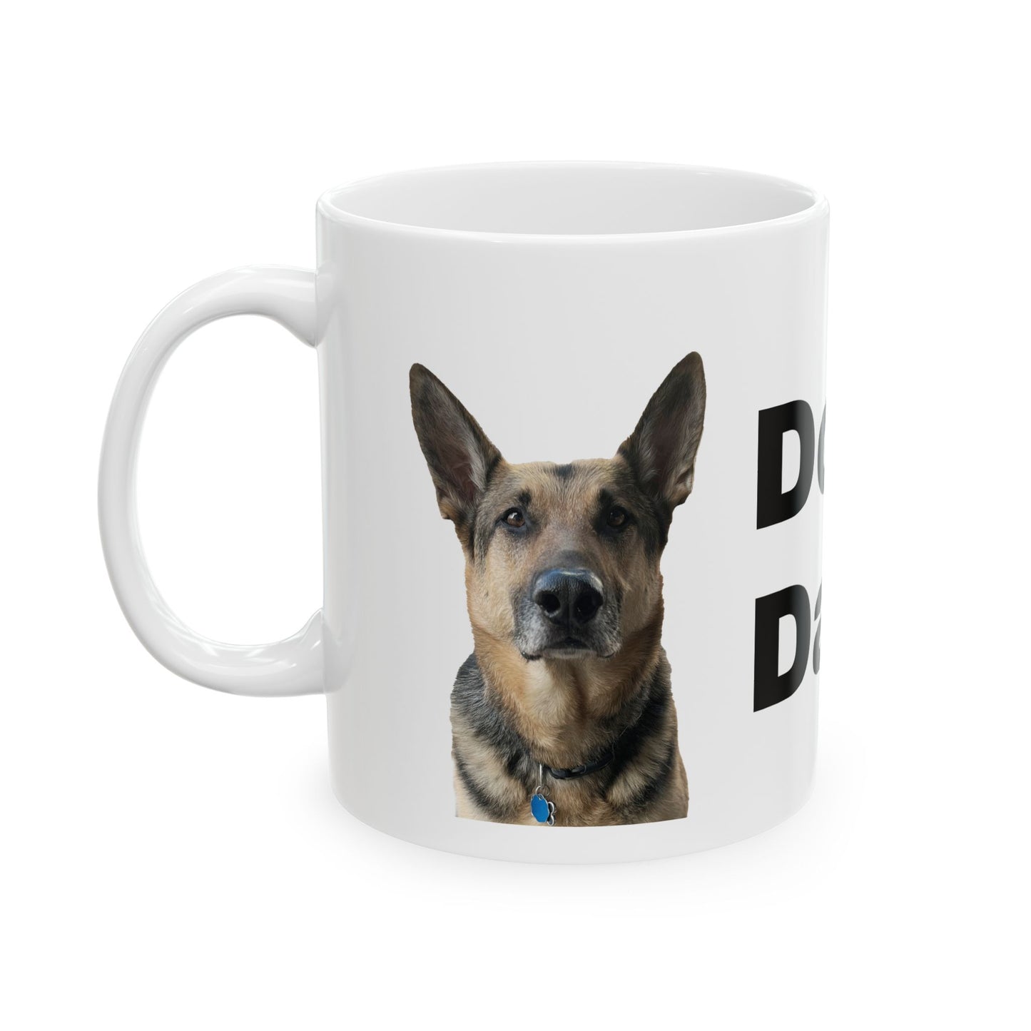 Custom Dog Dad Ceramic Mug