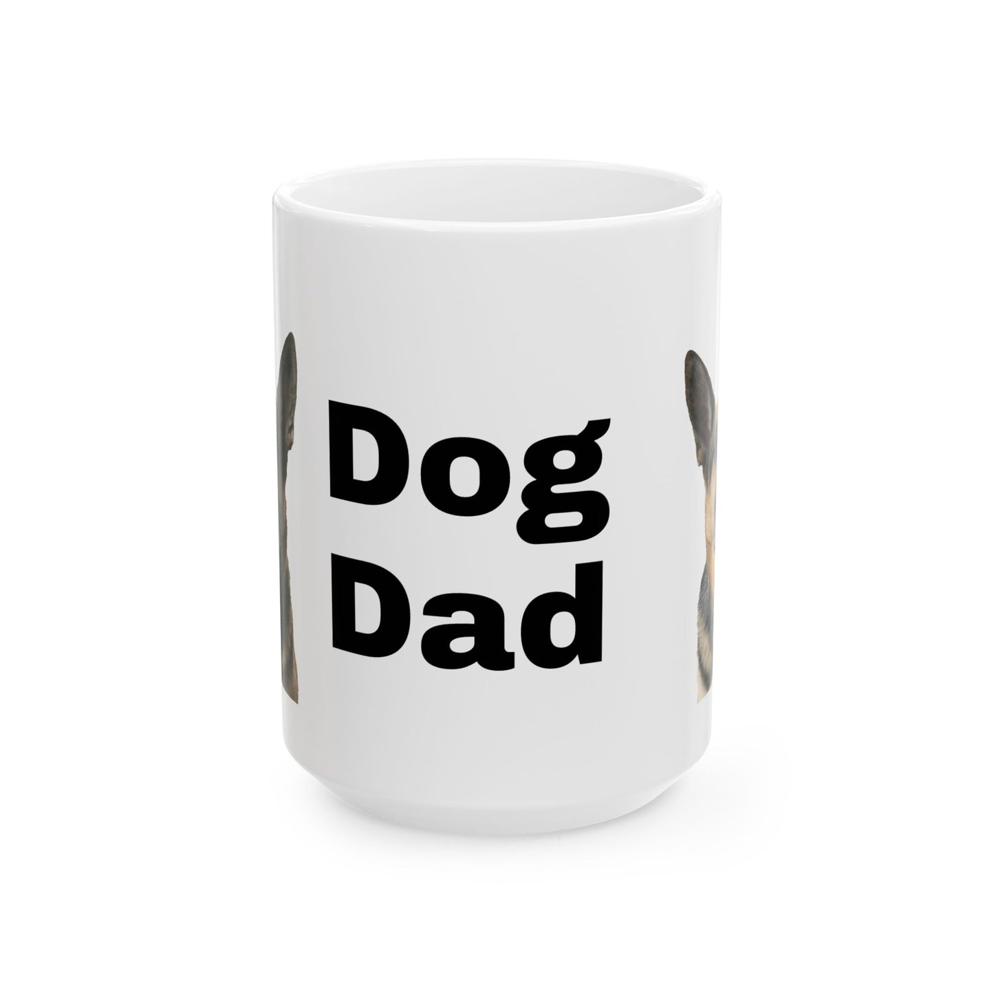 Custom Dog Dad Ceramic Mug