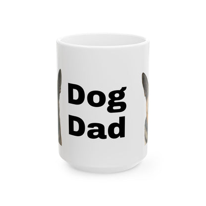 Custom Dog Dad Ceramic Mug