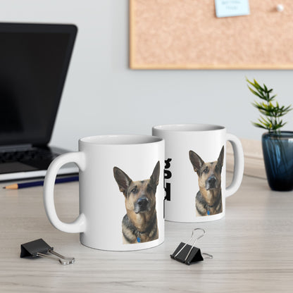Custom Dog Dad Ceramic Mug