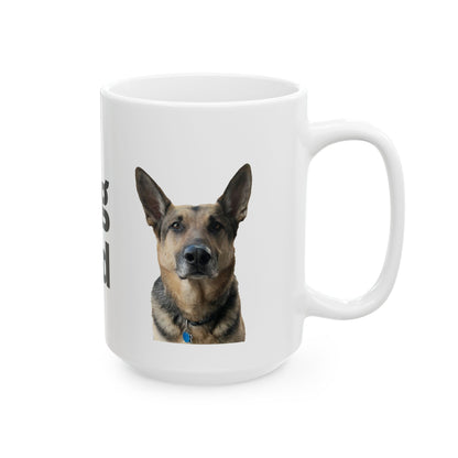 Custom Dog Dad Ceramic Mug